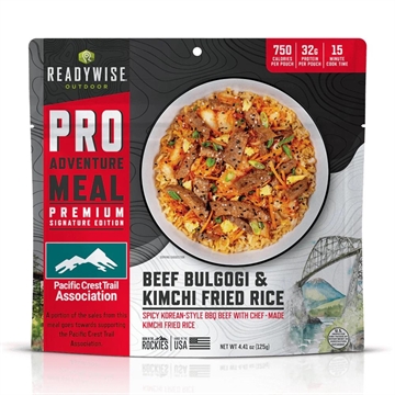Picture of ReadyWise Outdoor Pro Meal Beef Bulgogi and Kimchi Fried Rice Single Pouch RW03-194