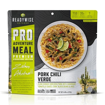 Picture of ReadyWise Outdoor Pro Meal Pork Chile Verde Single Pouch RW03-191