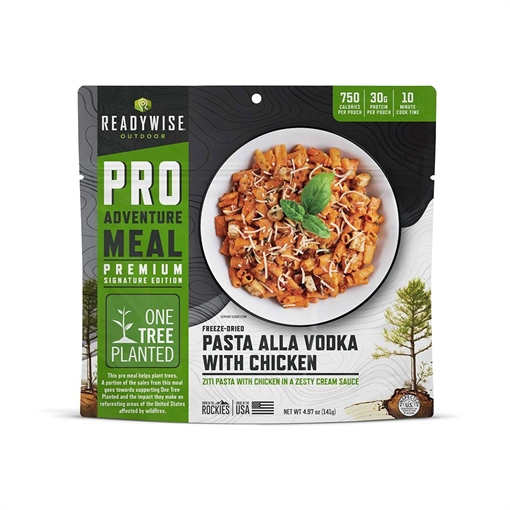 Picture of Readywise Pasta Alla Vodka with Chicken Signature Edition Pro Meal RW05-406