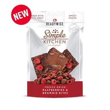 Picture of Readywise Simple Kitchen Raspberries & Brownie Bites - 2 oz RWSK05-023