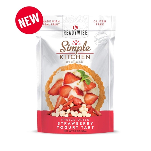 Picture of Readywise Simple Kitchen Strawberry Yogurt Tart - 1.8 oz RWSK05-025
