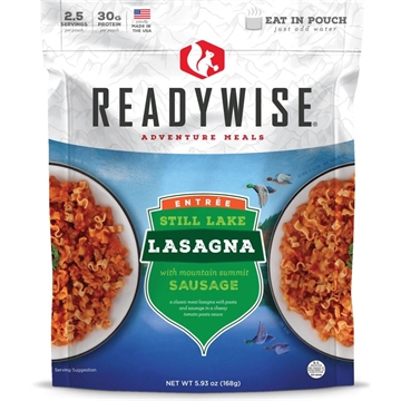 Picture of Readywise Still Lake Lasagna with Sausage - 5.93 oz RW05-005