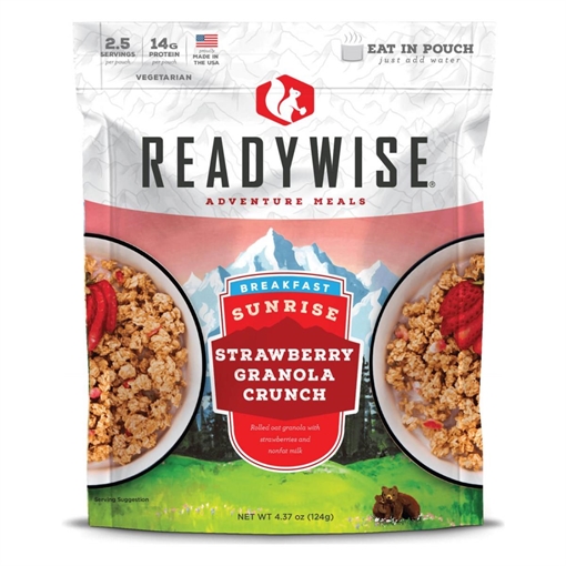 Picture of Readywise Sunrise Strawberry Granola Crunch - 4.37 oz RW05-007