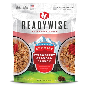 Picture of Readywise Sunrise Strawberry Granola Crunch - 4.37 oz RW05-007
