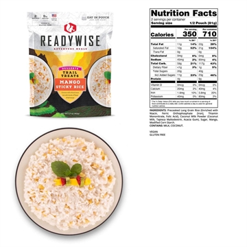 Picture of Readywise Trail Treats Mango Sticky Rice - 5.7 oz RW05-016