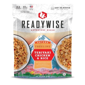 Picture of Readywise Treeline Teriyaki Chicken & Rice - 6 oz RW05-003