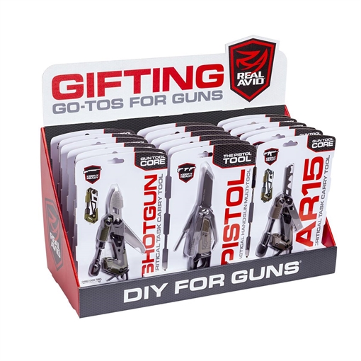 Picture of REAL AVID 3 TOOL GIFTING PDQ FOR AR15/PISTOL/SHOTGUN ( 6 EACH ) AV3T-GPDQ