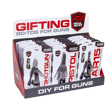 Picture of REAL AVID 3 TOOL GIFTING PDQ FOR AR15/PISTOL/SHOTGUN ( 6 EACH ) AV3T-GPDQ