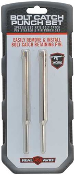 Picture of Real Avid Bolt Catch Punch Set Silver 223 Rem/5.56x45mm NATO AR-Platform 2 Pieces AVBCPS