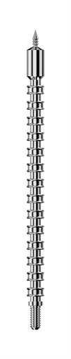 Picture of Real Avid Bore-Max Speed Jag 270 Cal Rifle Firearm 8-32" Thread Nickel-Plated Includes 25 Speed Patches AVBMJAG270