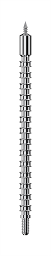 Picture of Real Avid Bore-Max Speed Jag 6.5mm/260 Cal Rifle Firearm 8-32" Thread Nickel-Plated Includes 25 Speed Patches AVBMJAG65MM