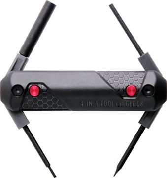 Picture of Real Avid 4-In-1 Multi-Tool, For All Glocks, Magnetic 3/16" Hex Driver, 3mm Armorer's Pin Punch, .050 Allen Wrench, Flat Blade Screwdriver, Frame Stores All 4 Tools AVGLOCK41
