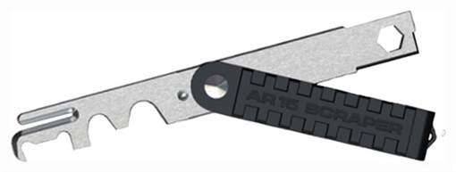 Picture of Real Avid Multi Tool, AR15 Carbon Scraper, Precision Machined, BCG Carbon Removal, Bolt Cleaner AVAR15S