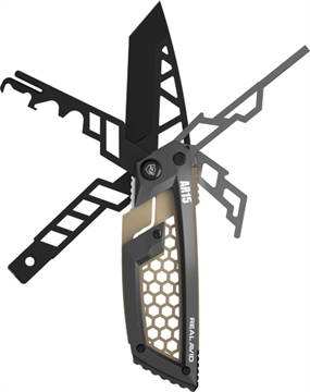 Picture of Real Avid Edge, Gun Tool, Multi-Tool Compatible with AR15, Matte Finish, Silver and Black AVGTE-AR AVGTEAR