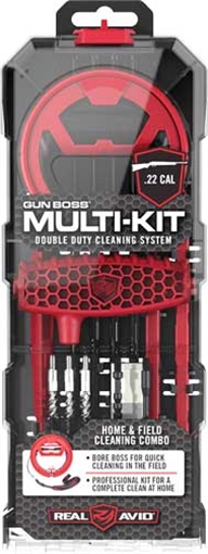 Picture of Real Avid Gun Boss, Multi-Kit, Home and Field Double Duty Professional Gun Cleaning, Fits .22 Cal Rifle AVGBMK22