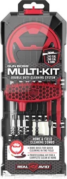 Picture of Real Avid Gun Boss, Multi-Kit, Home and Field Double Duty Professional Gun Cleaning, Fits .243, .260, 6.55mm Rifle AVGBMK243