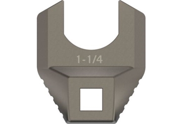 Picture of Real Avid Master -Fit Barrell Nut Wrench 1 1/4" Titanium Titanium/Stainless Steel AR-Platform Free-Float Handle AVMF114BNW