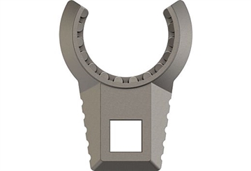 Picture of Real Avid Master -Fit Delta Ring Barrel Nut Wrench Titanium/Stainless Steel for AR-Platform AVMFDRBNW