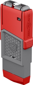 Picture of Real Avid Smart-Fit AR-10 Vise Block Sleeve Red/Gray w/ Expansion Block to Fit AR-15&AR-10 AVAR10SFVBS