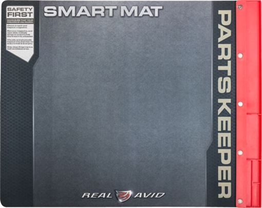 Picture of Real Avid Mat, Smart Handgun Cleaning Mat, Parts Keeper Tray, Magnetic Compartment, Oil/Solvent Resistant Coating, 19" x 16" AVUHGSM