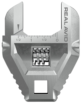 Picture of Real Avid Armorer's Master-Fit Adjustable Wrench Fits Up To 1.50" Firearm Nut, 1/2" Drive Torques Wrench AVMFAW