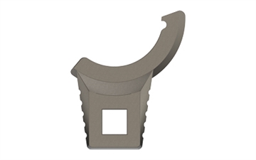 Picture of Real Avid Master -Fit 2" Spanner Wrench Titanium/Stainless Steel for AR-Platform AVMF2SW