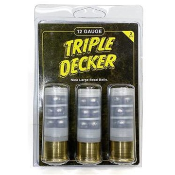 Picture of Reaper Defense Triple Decker Shotshell 12ga 2-3/4" 9 Pellets with Discs 3/ct RDG1256