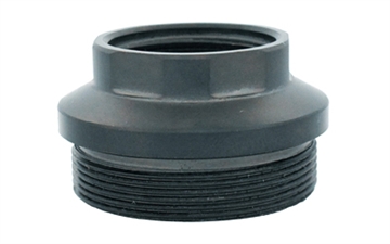 Picture of Rearden Atlas Titanium Thread Adapter, Compatible with All Rearden Muzzle Devices, For Suppressors with Inside Diameter Threading Bravo 1.375-24, DLC Finish, Black 10258