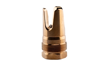 Picture of Rearden FHD, Flash Hider, 5/8X24 Thread Pitch, Square Shoulder, Atlas/Atlas XL/Plan B Compatible, Heat Treated Finish, Gold 10020