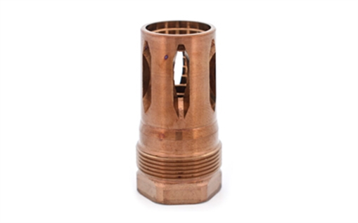 Picture of Rearden R2S, Flash Hider, 5/8x24 Thread Pitch, Atlas/Atlas XL/Plan B Compatible, Heat Treated Finish, Gold 10104