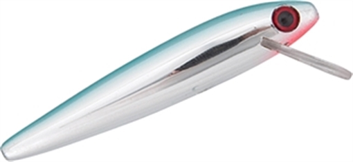 Picture of REBEL MINNOW 1/4 3.5" SIL/BLUE SLICK F1003V