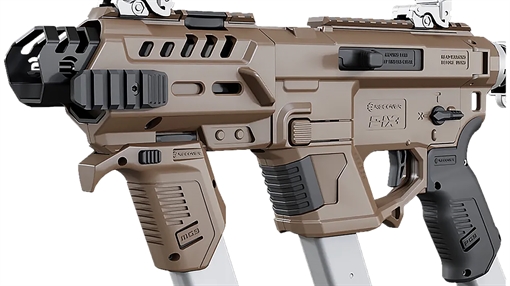 Picture of Recover Tactical P-IX+MG Tan Polymer Fits AR Platform Ambidextrous PIXMG02