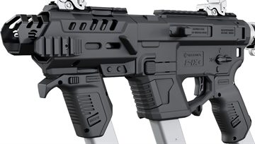 Picture of Recover Tactical P-IX+MG PG9 SR20 Metal Front Guard Black PIXPMG01