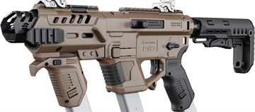 Picture of Recover Tactical P-IX+MG PG9 SR20 Metal Front Guard Buffer Tube Tan PIXPMGST02