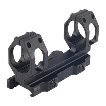 Picture of American Defense Mfg. AD-Recon-S Scope Mount, Dual Quick Detach, Vertical Spit Rings, 30MM, Standard Height, Black AD-RECON-S-30-STD