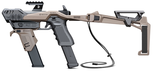Picture of Recover Tactical 20/20N Stabilizer Kit for Glock with Angled Magwell with Brace Tan 2020NFK-02 2020NFK02