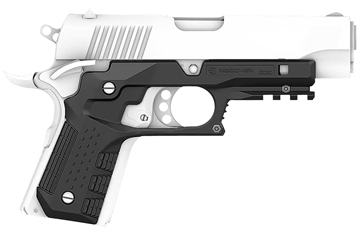 Picture of Recover Tactical CC3C-01 Grip & Rail System Black Polymer Picatinny for Compact 1911 CC3C01