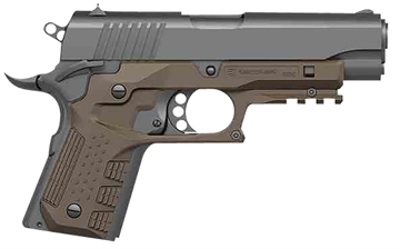 Picture of Recover Tactical Grip & Rail System Tan Polymer Picatinny for Compact 1911 CC3C02