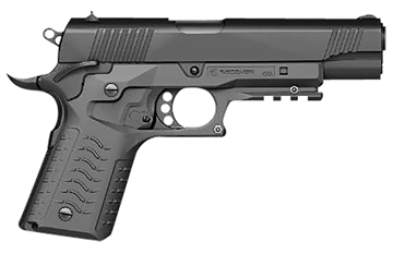 Picture of Recover Tactical Grip & Rail System Gray Polymer Picatinny for Standard Frame 1911 CC3H04