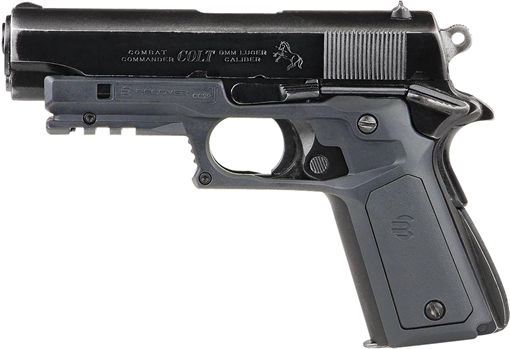 Picture of Recover Tactical Frame Grip Gray Polymer Frame with Interchangeable Light & Dark Gray Panels for Standard Frame 1911 CC3P0504
