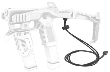 Picture of Recover Tactical 20/20 Sling Black Elastic Sling compatible w/ all Recover Tactical Stabilizer Braces FS2001