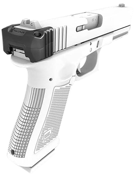 Picture of Recover Tactical Upper Charging Handle Compatible w/Glock 42, Black Polymer, Ambidextrous GCH4201