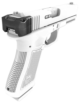 Picture of Recover Tactical Upper Charging Handle Compatible w/Glock 43, Black Polymer, Ambidextrous GCH4301