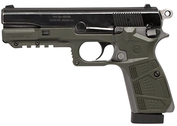 Picture of Recover Tactical Grip & Rail System OD Green Polymer Picatinny for Browning Hi-Power HPC03