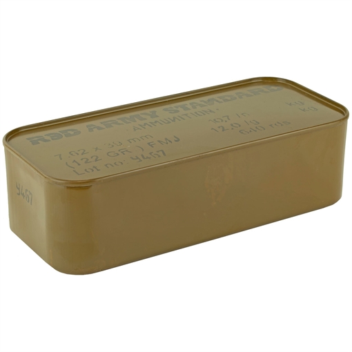 Picture of Red Army Standard 7.62x39mm 122 Grain Sealed Tin Ammunition 640 Rounds AM3266