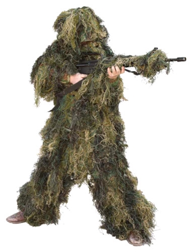 Picture of RED ROCK GEAR 5 PIECE GHILLIE SUIT WOODLAND YOUTH LARGE 70915YL