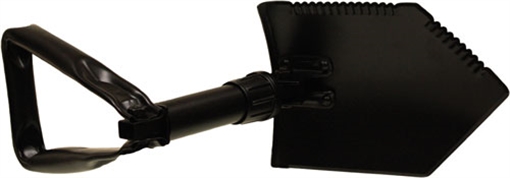 Picture of RED ROCK GEAR MILITARY TRI-FOLD SHOVEL W/ CASE 23" OPEN BLACK 5001