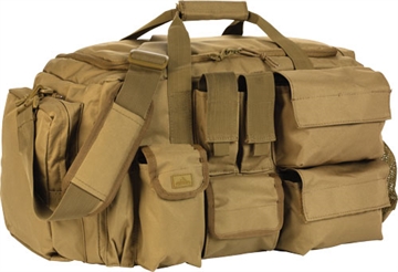 Picture of RED ROCK OPERATIONS DUFFLE BAG 7 EXTERNAL UTILITY POUCHES TAN 80261COY