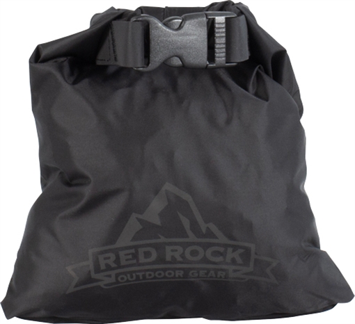 Picture of RED ROCK GEAR ROCK ROLL TOP DRY BAG 1 LITER WATERPROOF BLACK 80190BLK