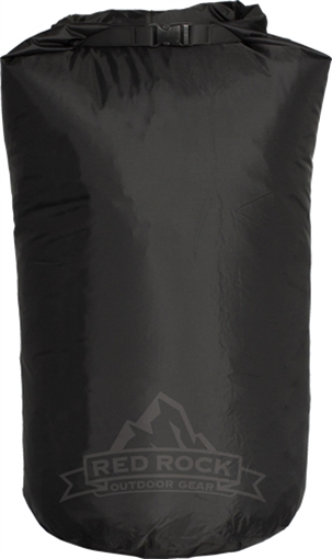 Picture of RED ROCK GEAR ROCK ROLL TOP DRY BAG 13 LITER WATERPROOF BLACK 80193BLK